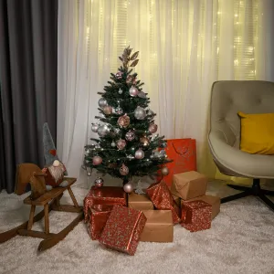 3D vianočný stromček, 108 cm, zelená, CHRISTMAS TYP 8