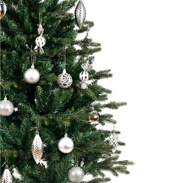 3D vianočný stromček, 108 cm, zelená, CHRISTMAS TYP 8