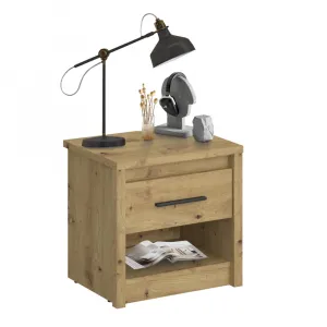 Nočný stolík 1S, dub artisan, AIRON