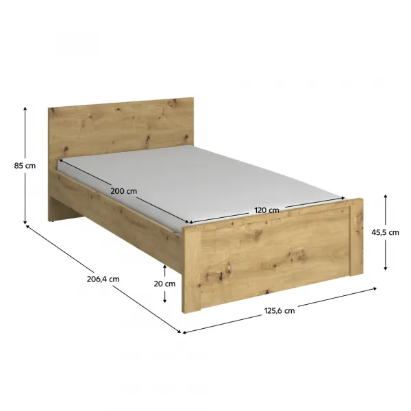 Posteľ AIRON Tempo Kondela 140 cm