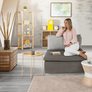 Rozkladacie kreslo, sivohnedá Taupe, KENET NEW