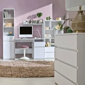 Komoda 4S, biela arktická, ARTEMIA