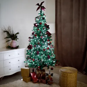 Vianočný stromček so železným stojanom, 180 cm, HAIROS