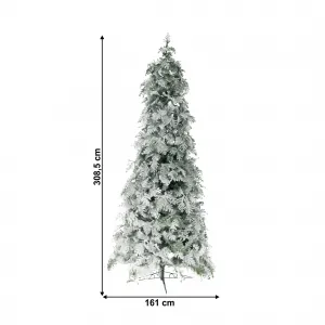 Vianočný stromček, zasnežený, 308,5 cm, MARAVEL TYP 5
