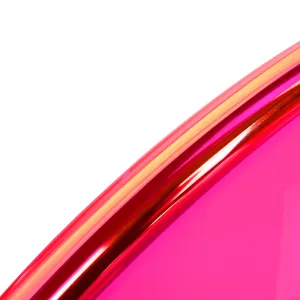 Závesné kreslo, ružová/strieborná/biela, BUBBLE TYP 1