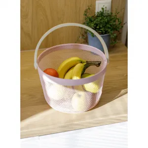 Viacúčelový košík, ružová, ZATEN