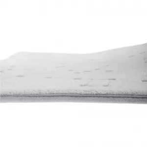 TEMPO-KONDELA GLOVIS TYP 3, svietiaci koberec, svetlosivá/vzor, 60x100cm
