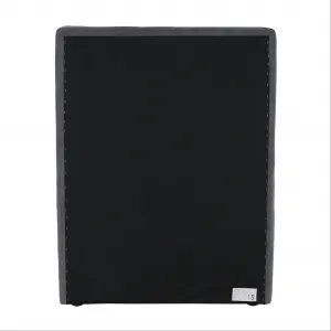Boxspringová posteľ, jednolôžko, sivá, 90x200, ľavá, AMIS