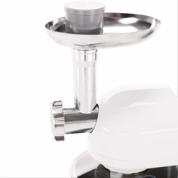 TEMPO-KONDELA KANTE, kuchynský robot, 1800 W, 5 l, lesklá biela/chróm