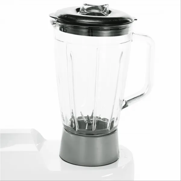 TEMPO-KONDELA KANTE, kuchynský robot, 1800 W, 5 l, lesklá biela/chróm