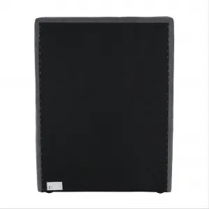 Boxspringová posteľ, jednolôžko, sivá, 90x200, pravá, AMIS