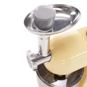 TEMPO-KONDELA KANTE, kuchynský robot, 1800 W, 5 l, vanilková/chróm