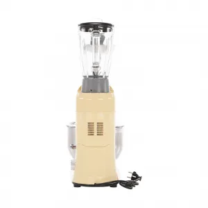 TEMPO-KONDELA KANTE, kuchynský robot, 1800 W, 5 l, vanilková/chróm