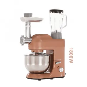 TEMPO-KONDELA KANTE, kuchynský robot, 1800 W, 5 l, rose gold zlatá/chróm