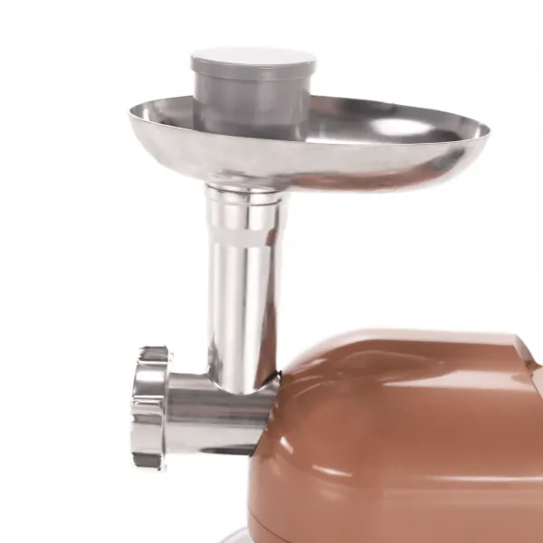 TEMPO-KONDELA KANTE, kuchynský robot, 1800 W, 5 l, rose gold zlatá/chróm