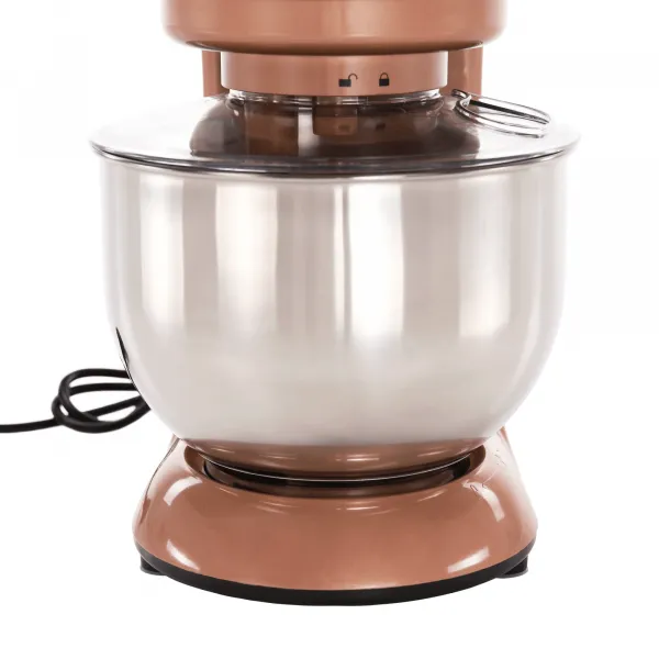 TEMPO-KONDELA KANTE, kuchynský robot, 1800 W, 5 l, rose gold zlatá/chróm