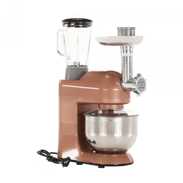 TEMPO-KONDELA KANTE, kuchynský robot, 1800 W, 5 l, rose gold zlatá/chróm