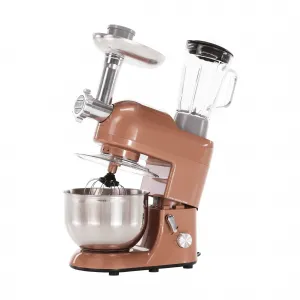 TEMPO-KONDELA KANTE, kuchynský robot, 1800 W, 5 l, rose gold zlatá/chróm