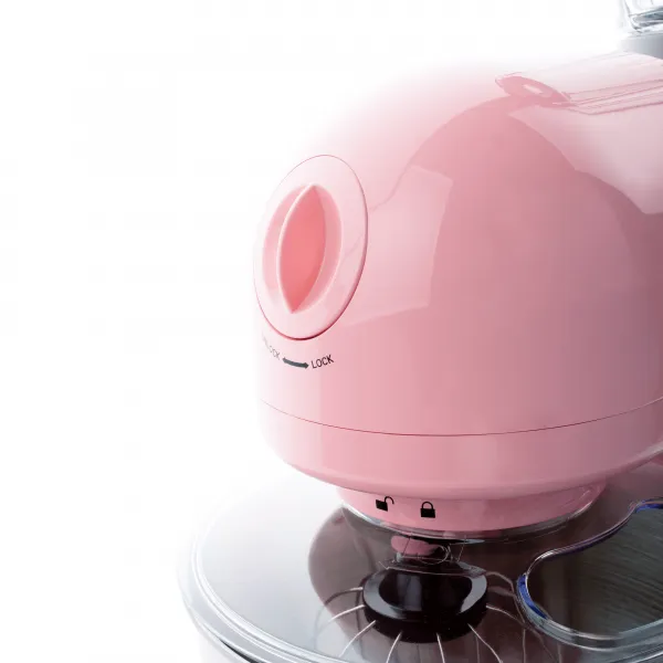 TEMPO-KONDELA KANTE, kuchynský robot, 1800 W, 5 l, ružová/chróm