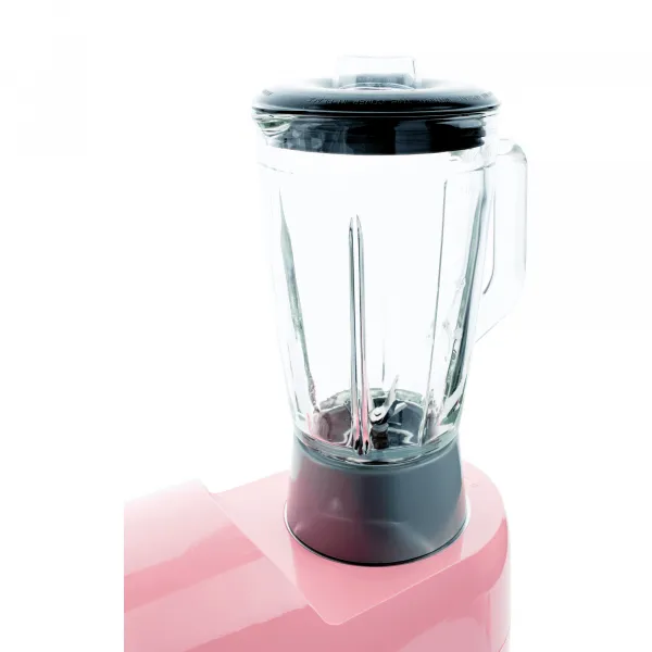 TEMPO-KONDELA KANTE, kuchynský robot, 1800 W, 5 l, ružová/chróm