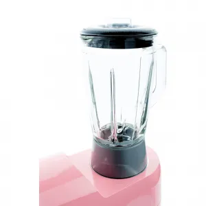 TEMPO-KONDELA KANTE, kuchynský robot, 1800 W, 5 l, ružová/chróm