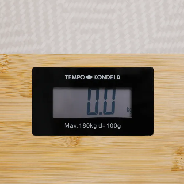 TEMPO-KONDELA BAMOA, digitálna osobná váha, prírodný bambus