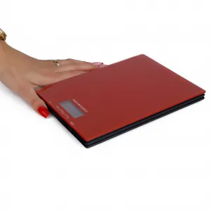 TEMPO-KONDELA BORIA, digitálna kuchynská váha, červená