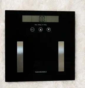 TEMPO-KONDELA MOSTRA, digitálna osobná váha, čierna