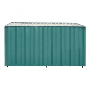 Voliéra pre psa, 256x125x100 cm, tmavozelená, DOGNY TYP 6
