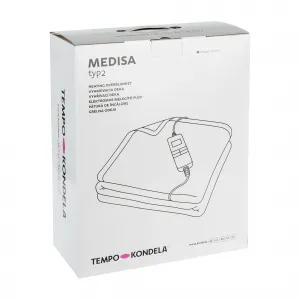 Elektrická vyhrievacia deka MEDISA, tmavosivá