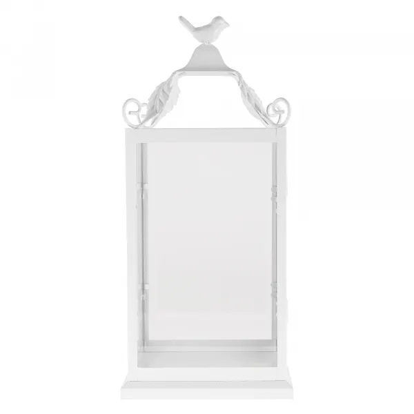 Lampáš, 43 cm, biela, kov, POGOL TYP 2