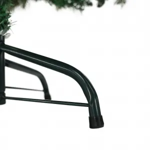 3D vianočný stromček, zelená, 120 cm, CHRISTMAS TYP 9