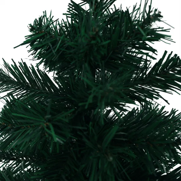 Vianočný stromček s kovovým stojanom, 120 cm, CHRISTMAS TYP 10