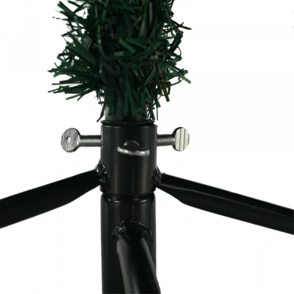 Vianočný stromček s kovovým stojanom, 120 cm, CHRISTMAS TYP 10
