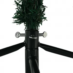 Vianočný stromček s kovovým stojanom, 120 cm, CHRISTMAS TYP 10