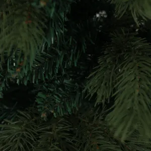 3D vianočný stromček, zelená, 120 cm, CHRISTMAS TYP 9