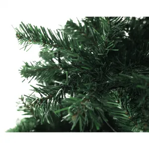 Vianočný stromček so svetielkami, zelená, 220 cm, LED450, CHRISTMAS TYP 5