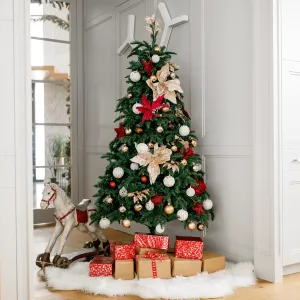 3D vianočný stromček, zelená, 180 cm, CHRISTMAS TYP 3