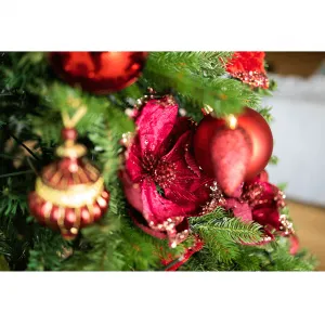 3D vianočný stromček so svetielkami, zelená, 180cm, LED300, CHRISTMAS TYP 6