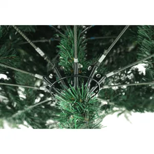 3D vianočný stromček, zelená, 180 cm, CHRISTMAS TYP 3