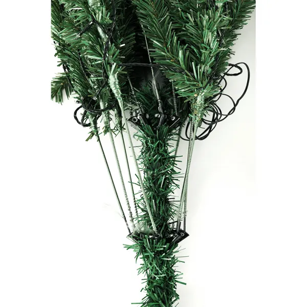 3D vianočný stromček so svetielkami, zelená, 180cm, LED300, CHRISTMAS TYP 6