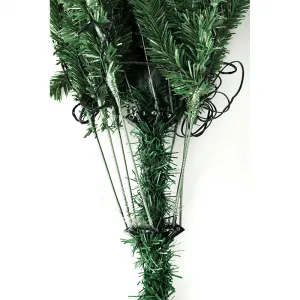 3D vianočný stromček so svetielkami, zelená, 180cm, LED300, CHRISTMAS TYP 6