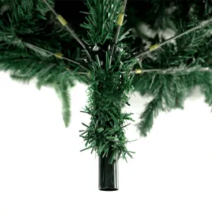 3D vianočný stromček, zelená, 220cm, CHRISTMAS TYP 3