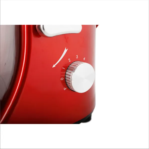 TEMPO-KONDELA KANTE, kuchynský robot, 1800 W, 5 l, červená/chróm