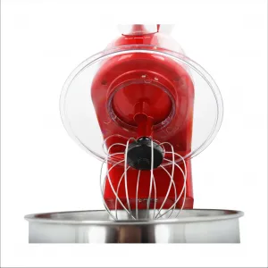 TEMPO-KONDELA KANTE, kuchynský robot, 1800 W, 5 l, červená/chróm