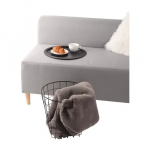 Príručný stolík, čierna, MOKAD