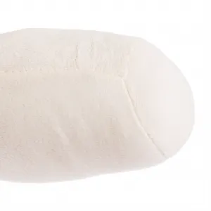 Plyšový psík, béžová/modrý pásik, 90cm, REXO typ 2