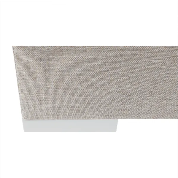 Boxspringová posteľ 140x200, sivohnedá TAUPE, FERATA TV KOMFORT