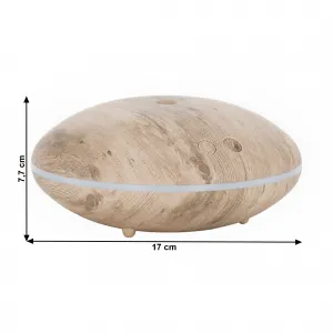 Zvlhčovač/difuzér, farba drevo, OLIO