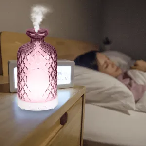 Ultrazvukový aróma difuzér, ružový, GILI